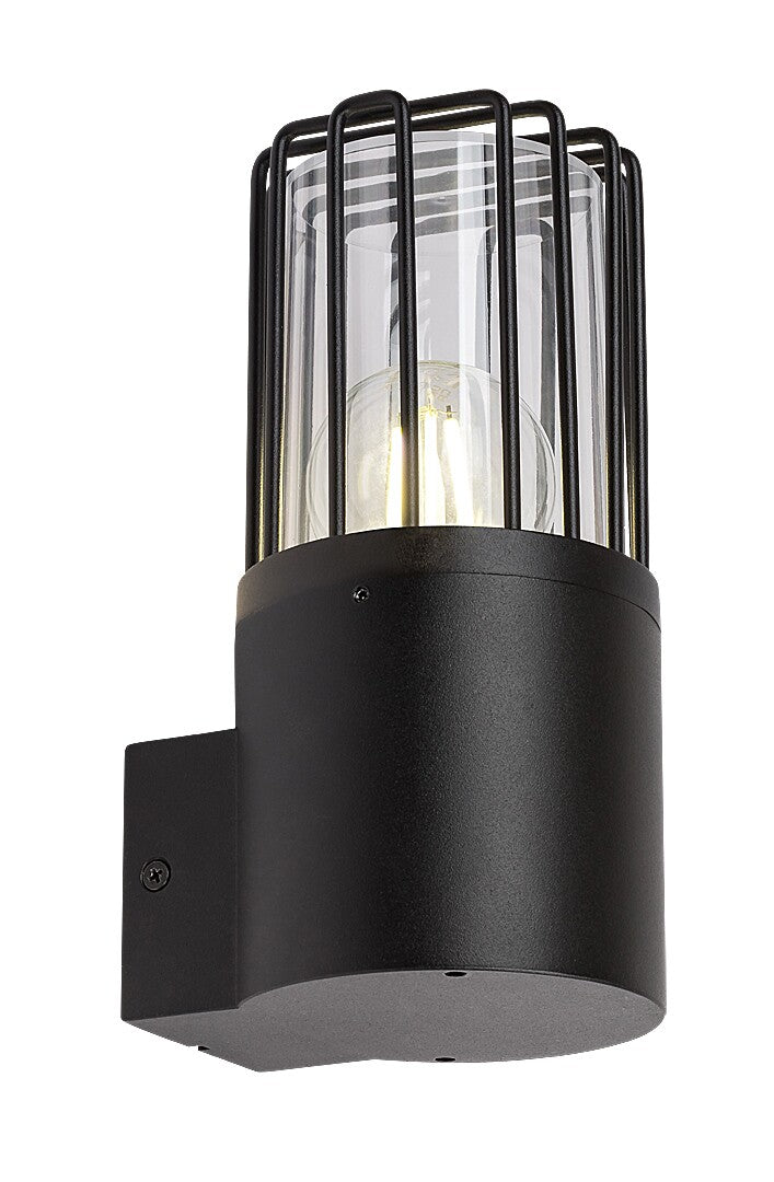 Aplica exterior Haren, negru, 1 x E27, IP54, Rabalux, 77083