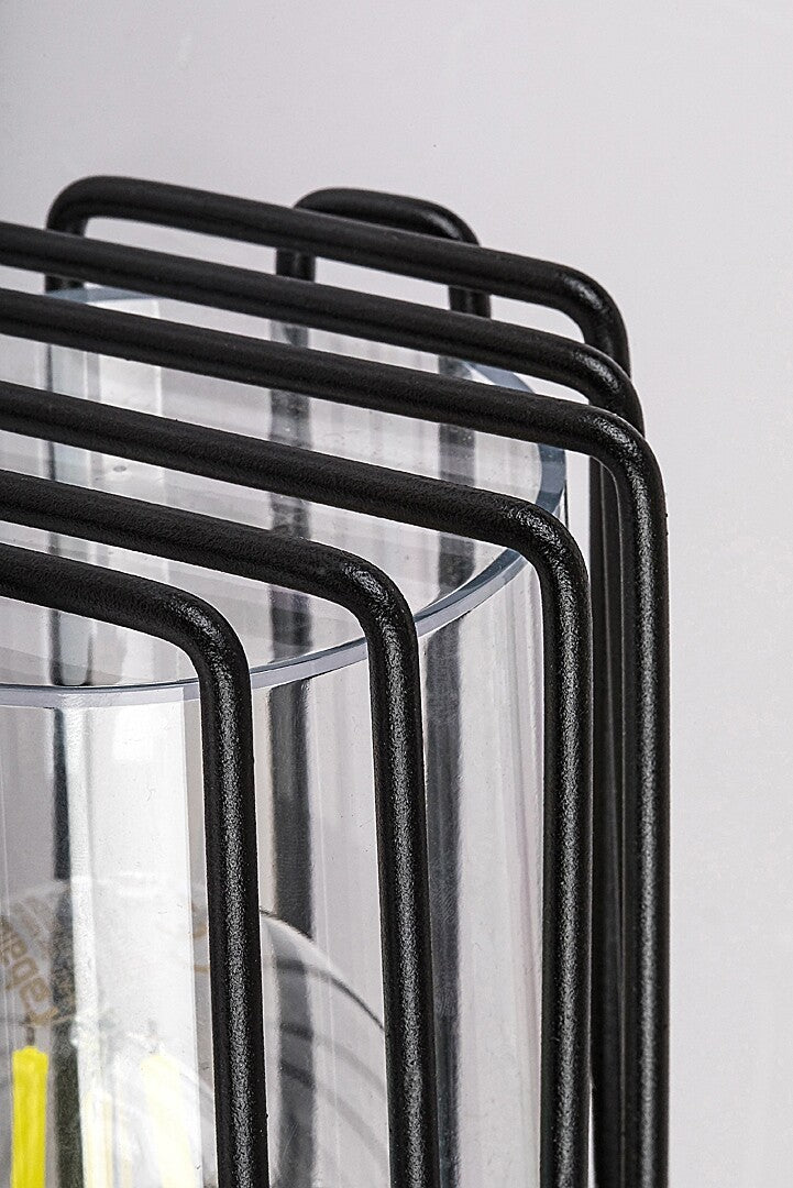 Aplica exterior Haren, negru, 1 x E27, IP54, Rabalux, 77083