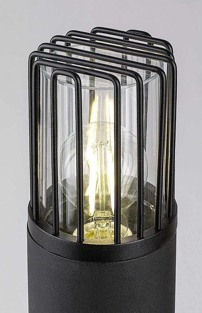 Stalp exterior Haren, negru, 1 x E27, H.65, IP54, Rabalux, 77084