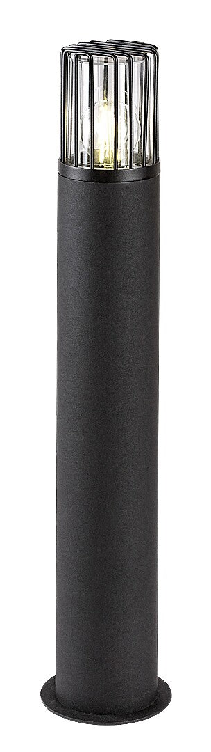 Stalp exterior Haren, negru, 1 x E27, H.65, IP54, Rabalux, 77084