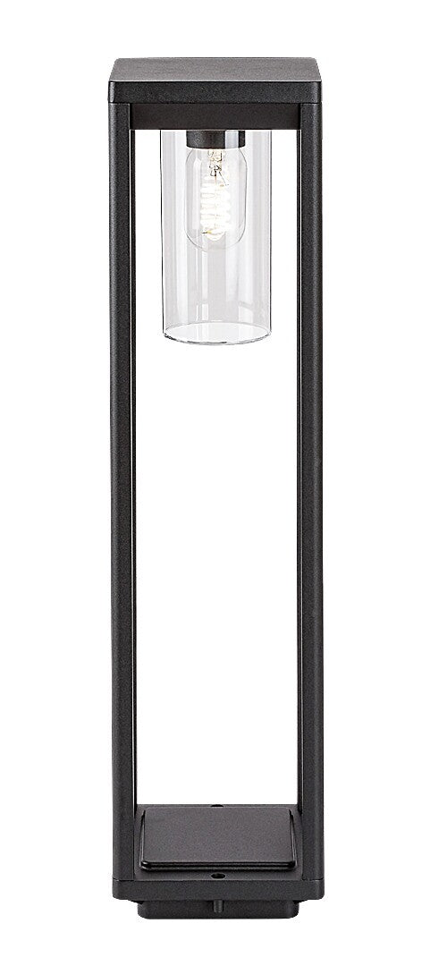 Stalp exterior Zernest, negru, 1 x E27, H.60cm, IP54, Rabalux, 77087