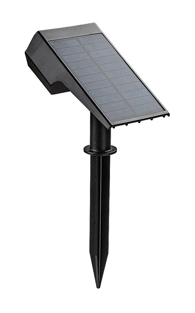 Miniproiector LED exterior solar Nantes, negru, 0,5W, 50lm, IP65, Rabalux, 77088