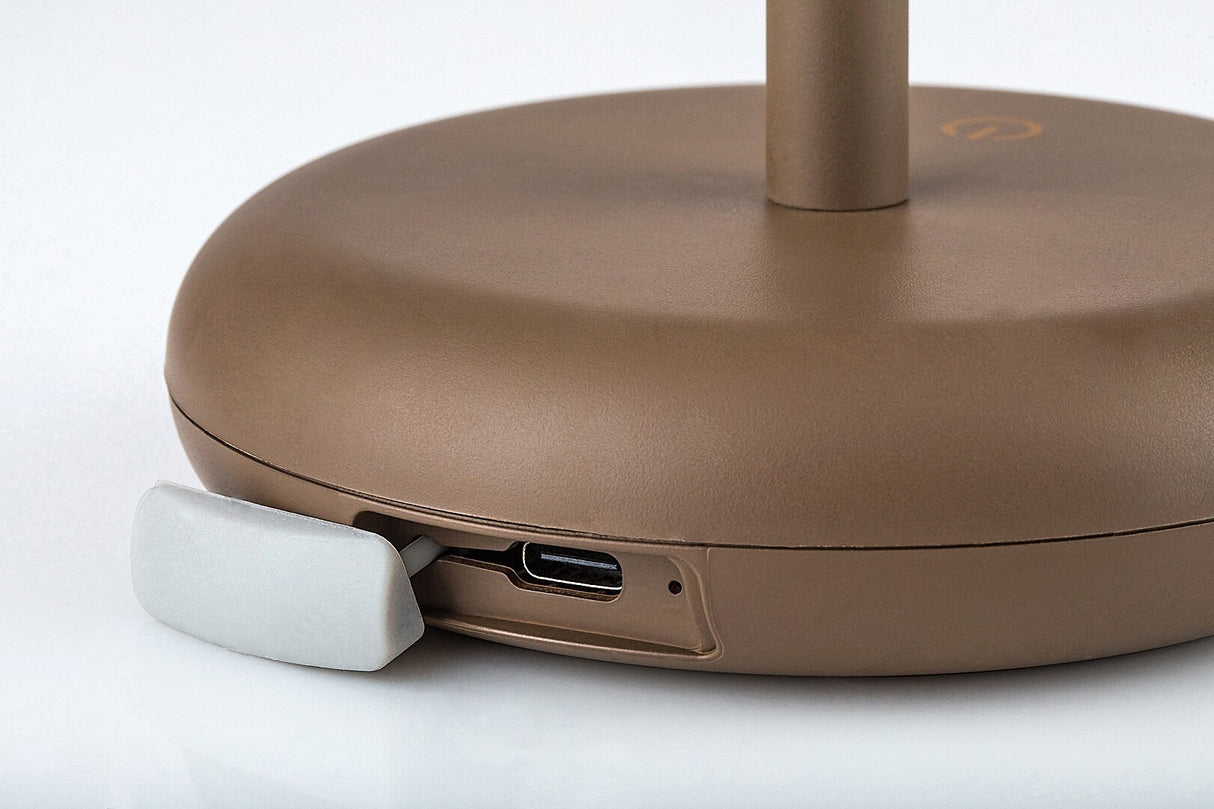 Veioza LED exterior Konin, caramel, 6W, 60lm, 3000K, IP44, Rabalux, 77089