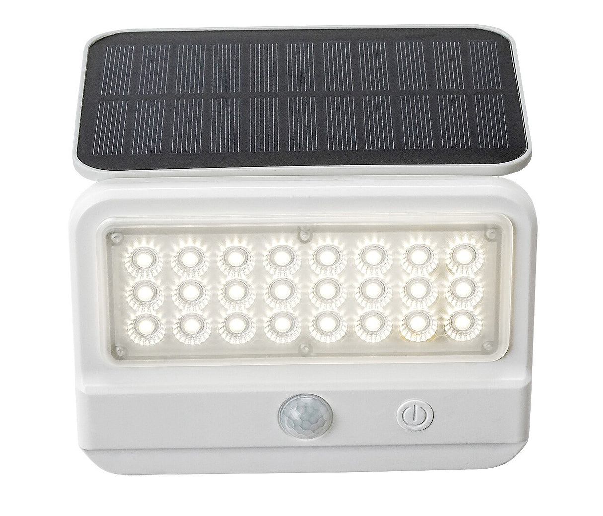 Aplica LED exterior solara Flaxton, alb, 7W, IP54, Rabalux, 77090