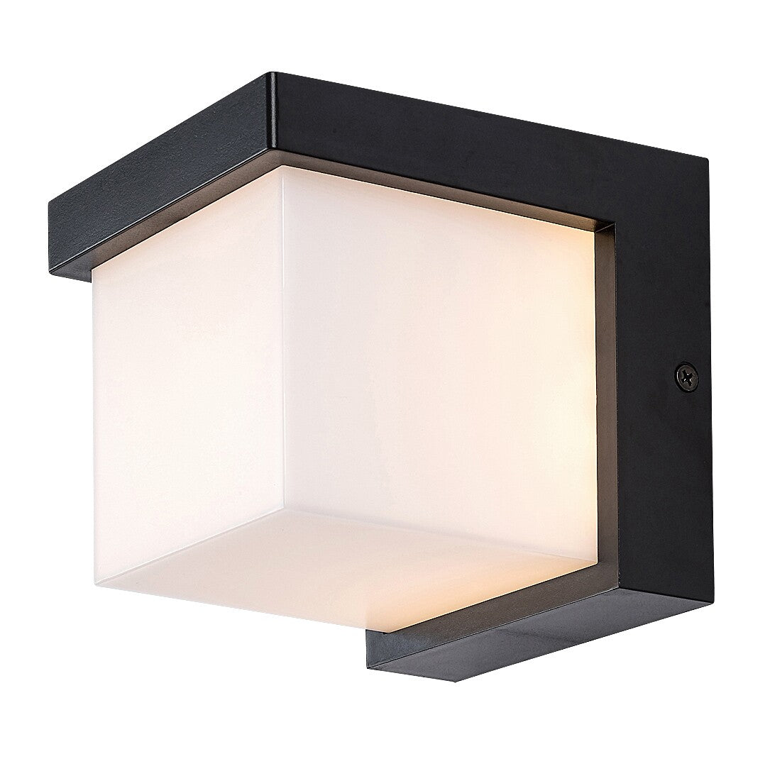 Aplica LED exterior Andelle, negru, 10W, 500lm, 3000K, IP54, Rabalux, 77095
