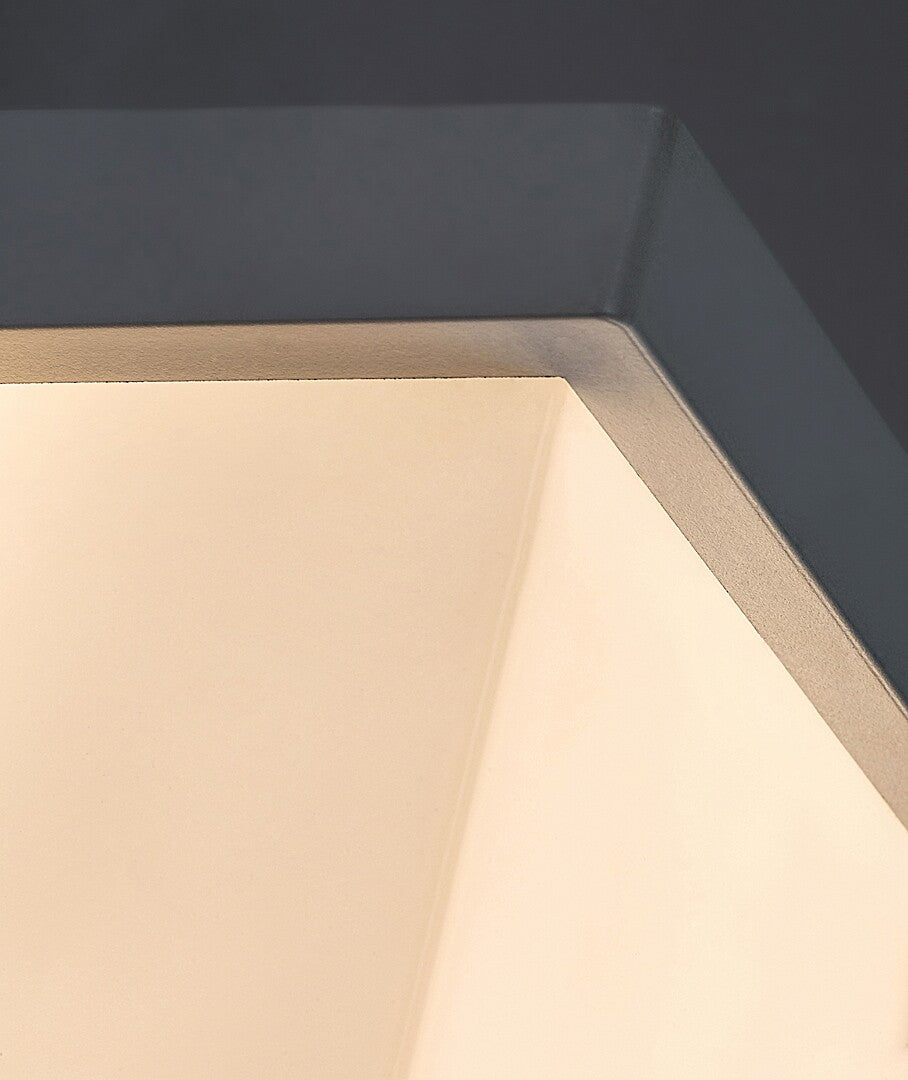 Aplica LED exterior Andelle, alb, 10W, 570lm, 3000K, IP54, Rabalux, 77096