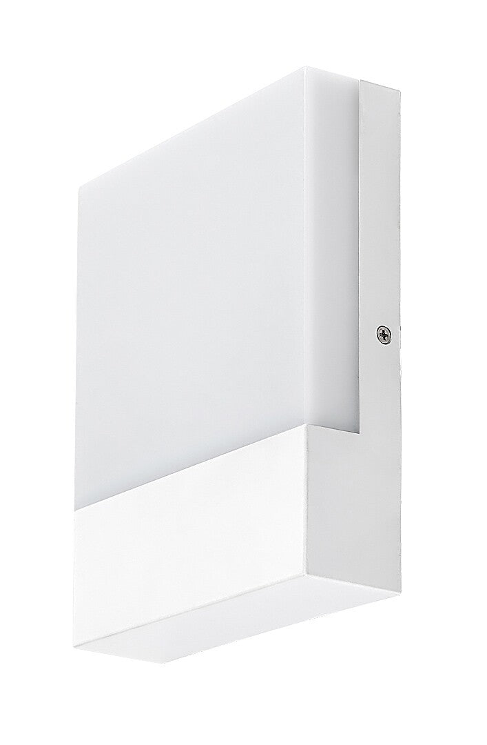 Aplica LED exterior Gimone, alb, 10W, 660lm, 4000K, IP44, Rabalux, 77098