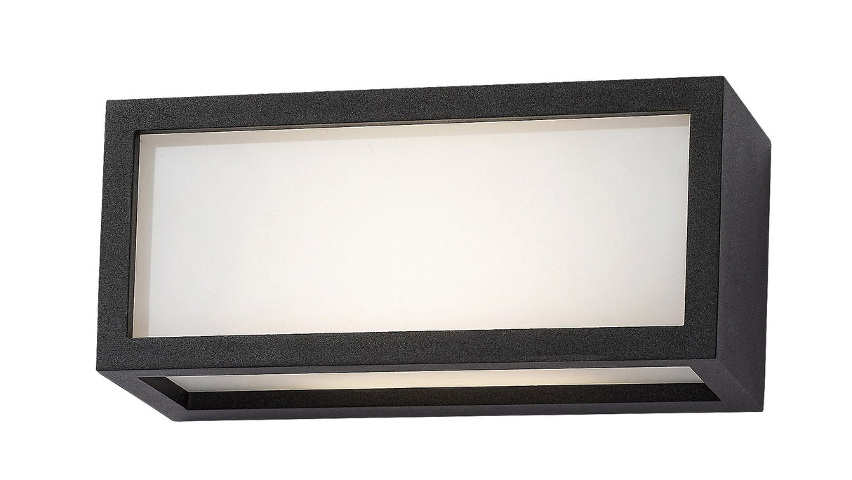 Aplica LED exterior Lublin, negru, 10W, 480lm, 4000K, IP54, Rabalux, 77099