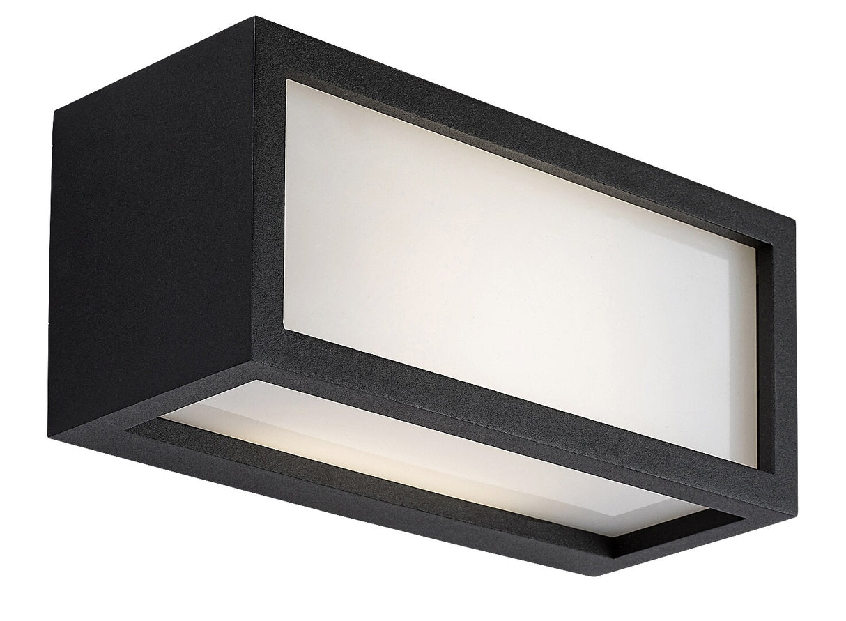 Aplica LED exterior Lublin, negru, 10W, 480lm, 4000K, IP54, Rabalux, 77099