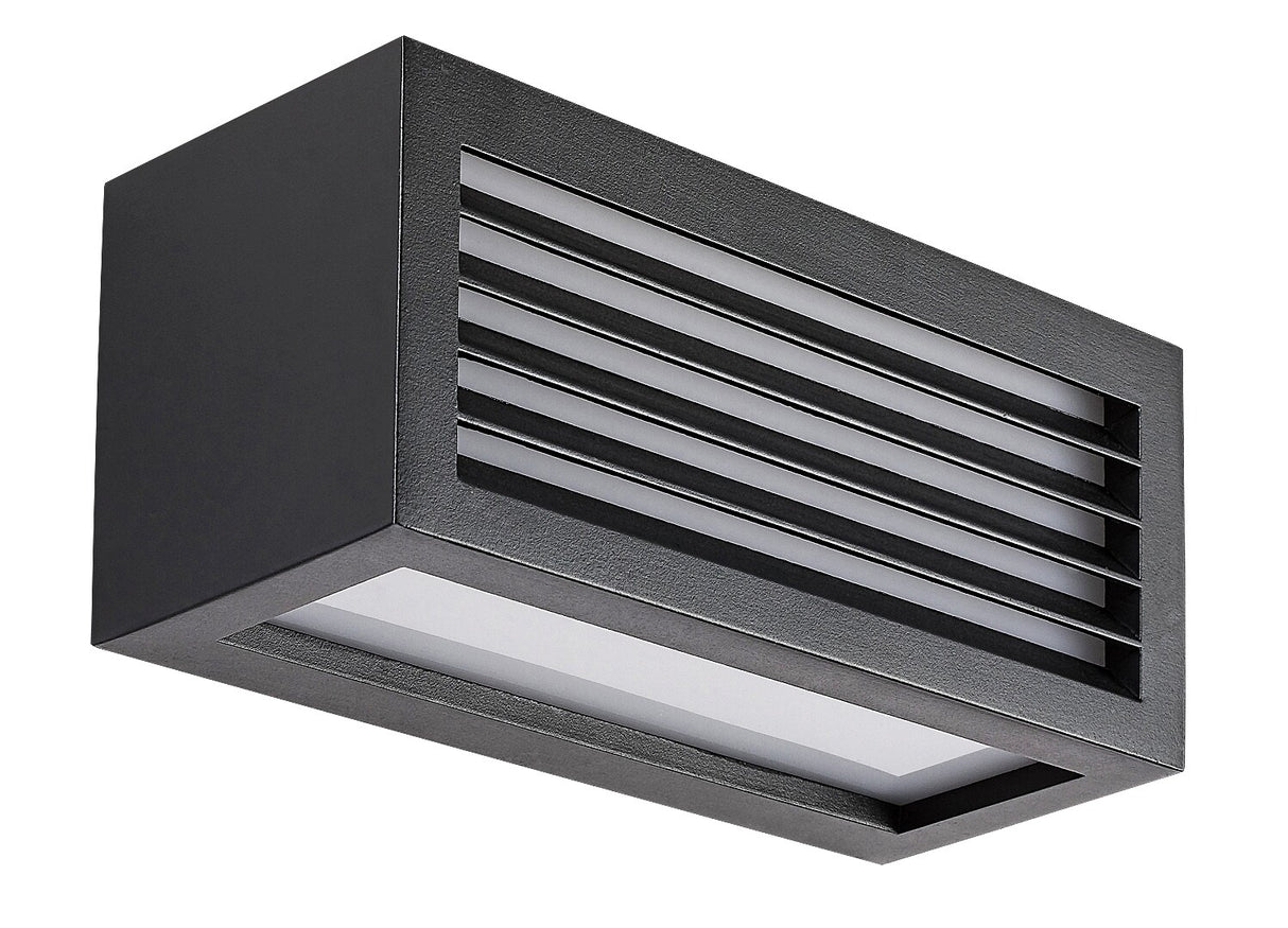 Aplica LED exterior Lublin, negru, 10W, 480lm, 4000K, IP54, Rabalux, 77100