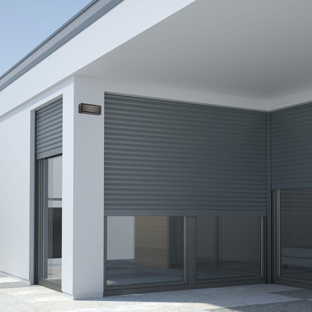 Aplica LED exterior Lublin, negru, 10W, 480lm, 4000K, IP54, Rabalux, 77100