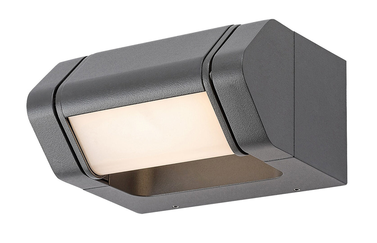 Aplica LED exterior Medna, antracit, 8W, 530lm, 3000K, IP54, Rabalux, 77103