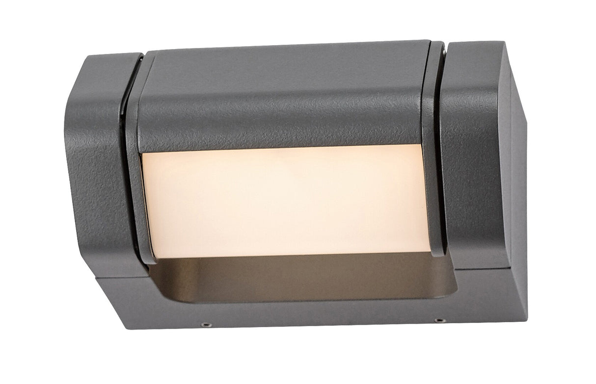 Aplica LED exterior Medna, antracit, 8W, 530lm, 3000K, IP54, Rabalux, 77103