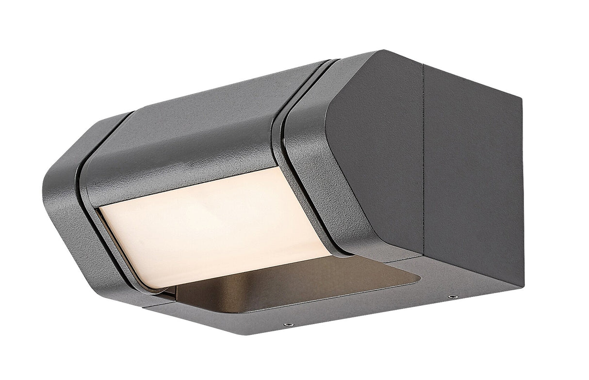 Aplica LED exterior Medna, antracit, 8W, 530lm, 3000K, IP54, Rabalux, 77103