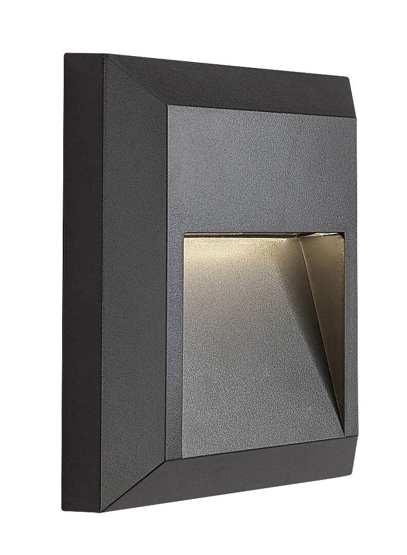 Aplica LED exterior Trento, antracit, 4W, 180lm, 4000K, IP65, Rabalux, 77105