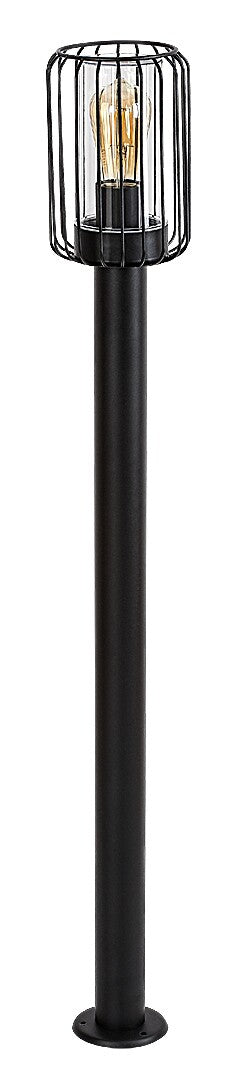 Stalp exterior Tarpa, negru, 1 x E27, H.100, IP44, Rabalux, 77108