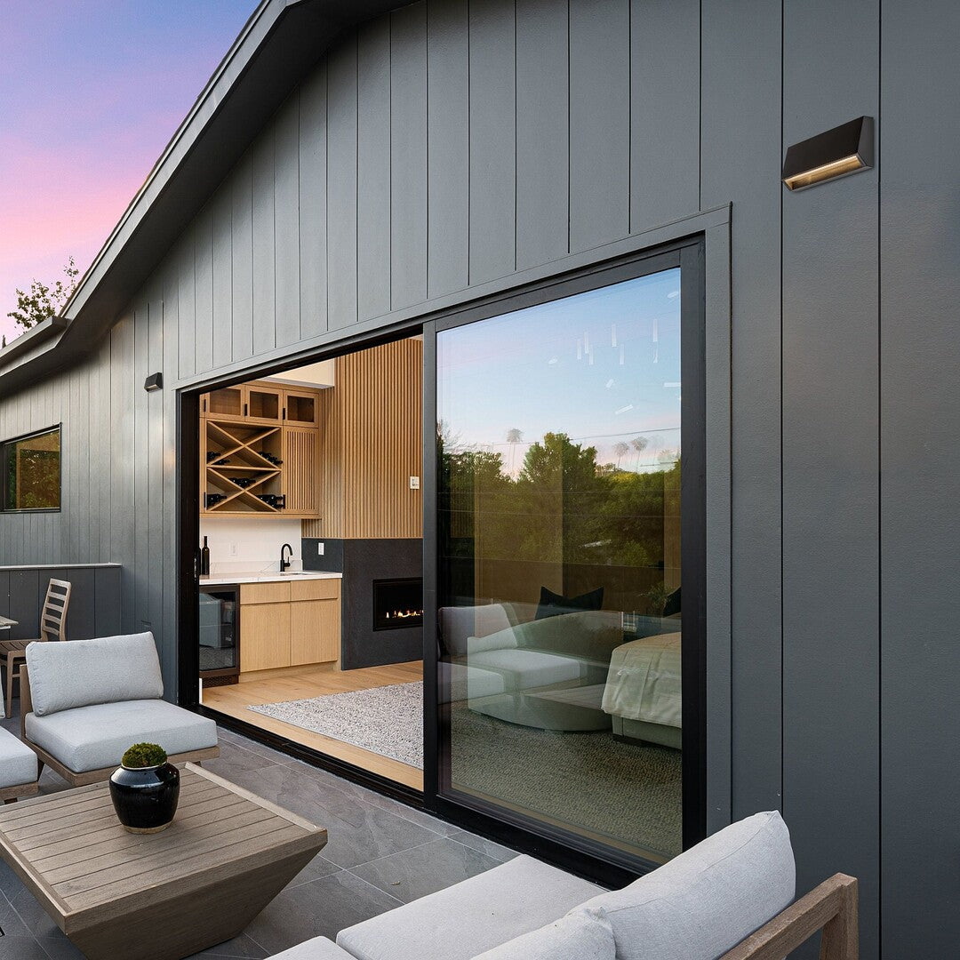 Aplica LED exterior Ibar, negru, 3W, 250lm, 3000K, IP54, Rabalux, 77109