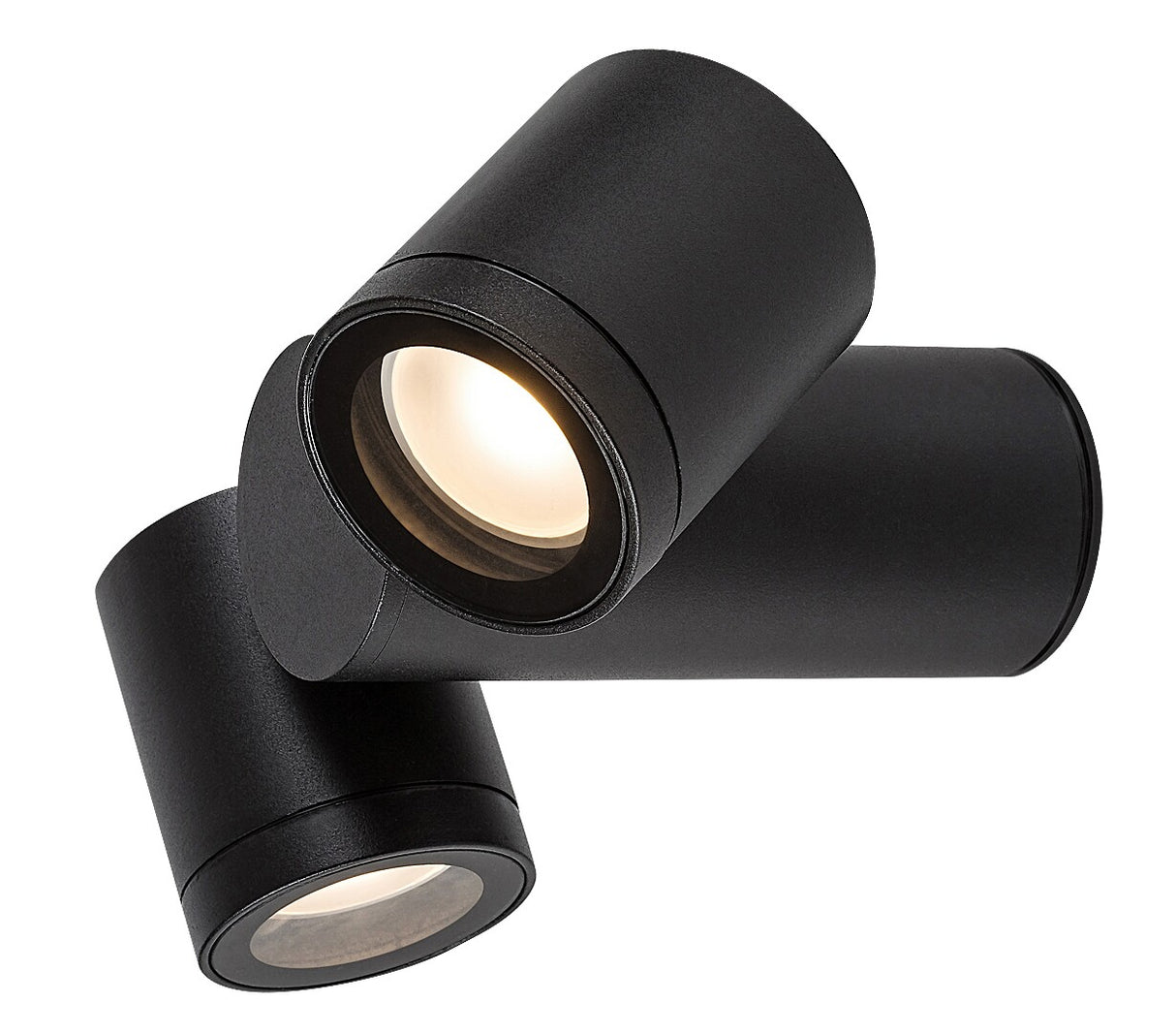 Aplica exterior Enol, negru, 2xGU10, IP44, Rabalux, 77111