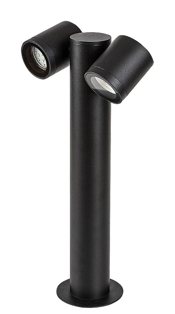 Stalp exterior Enol, negru, 2 x GU10, H.44cm, IP44, Rabalux, 77113