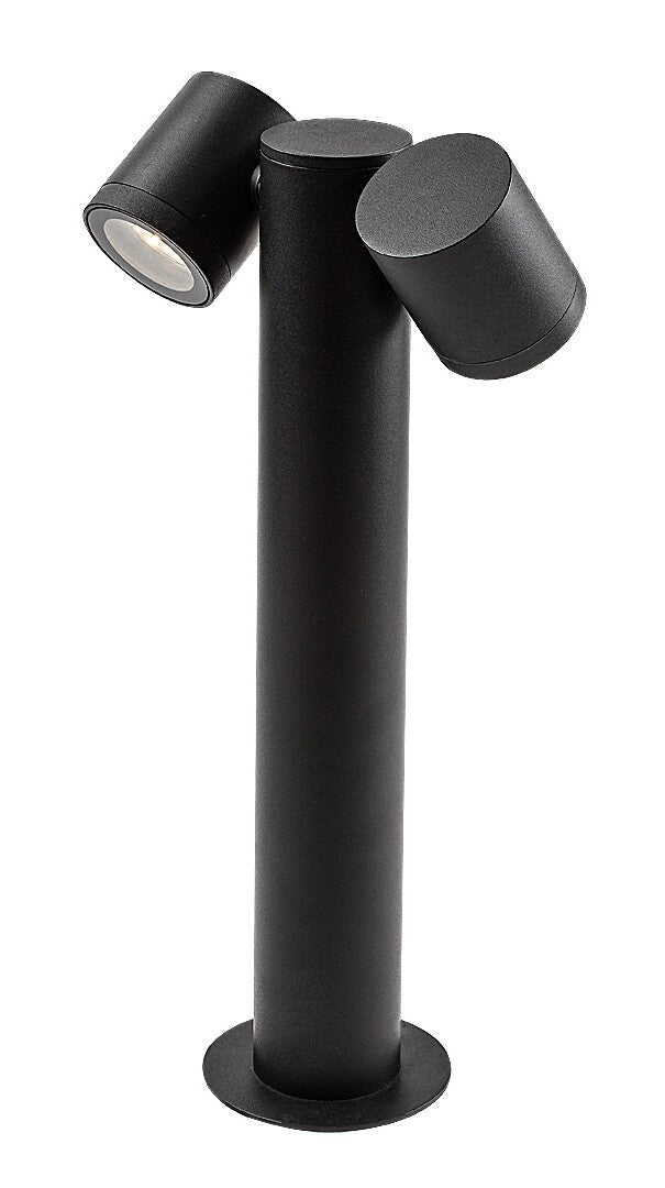 Stalp exterior Enol, negru, 2 x GU10, H.44cm, IP44, Rabalux, 77113