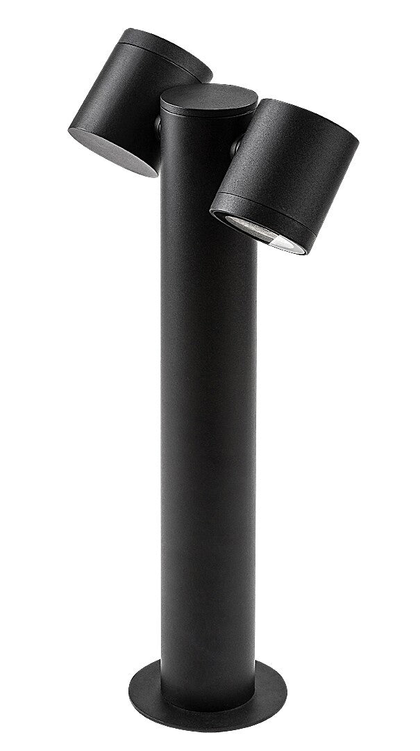 Stalp exterior Enol, negru, 2 x GU10, H.44cm, IP44, Rabalux, 77113