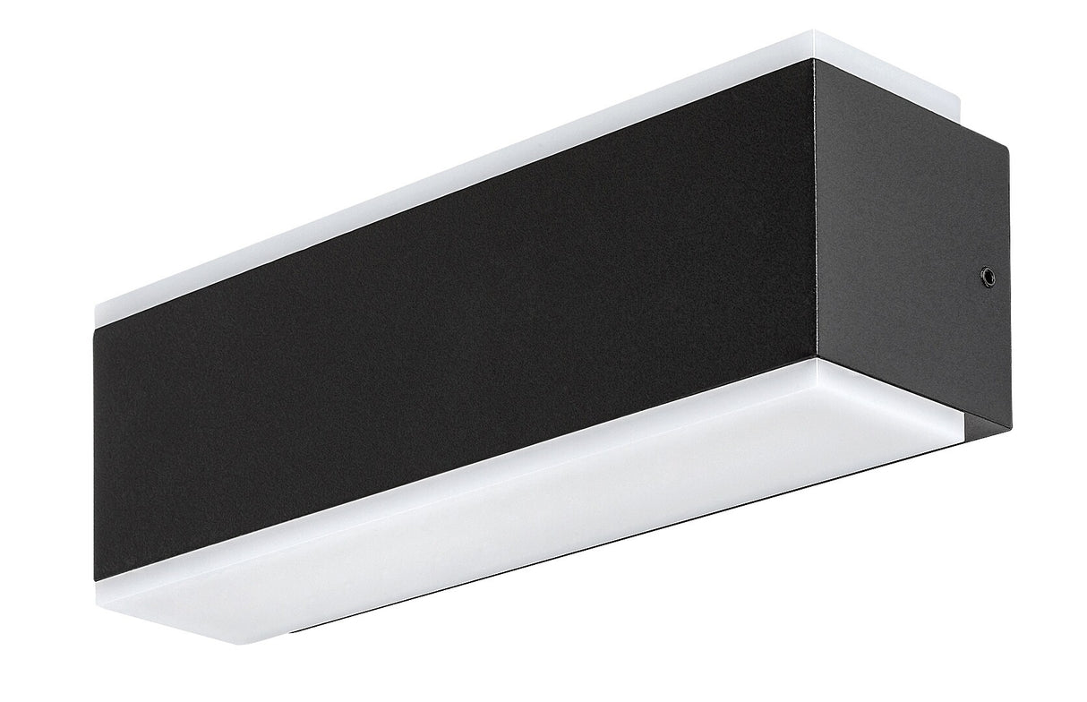 Aplica LED exterior Mataro, negru, 12W, 950lm, 3000K, IP54, Rabalux, 77114