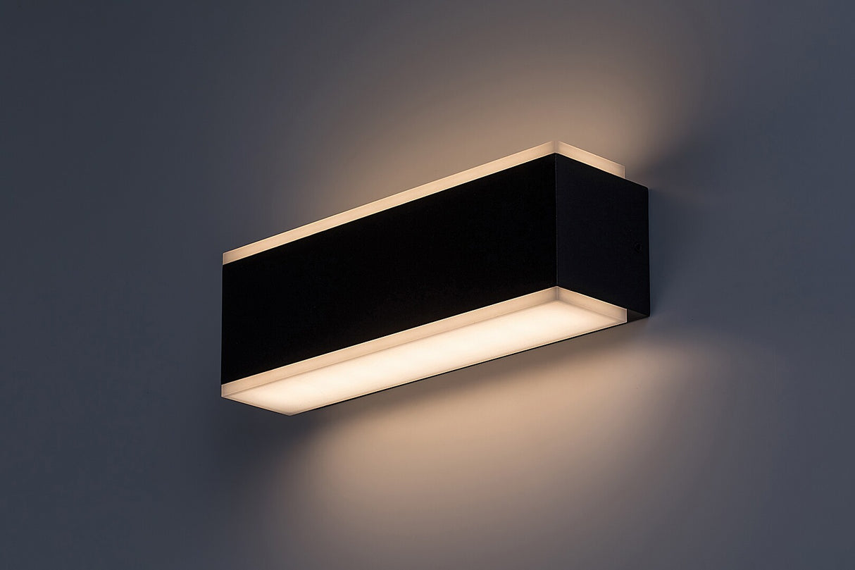 Aplica LED exterior Mataro, negru, 12W, 950lm, 3000K, IP54, Rabalux, 77114