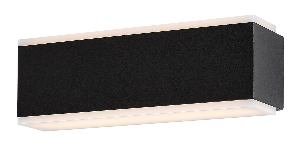 Aplica LED exterior Mataro, negru, 12W, 950lm, 3000K, IP54, Rabalux, 77114