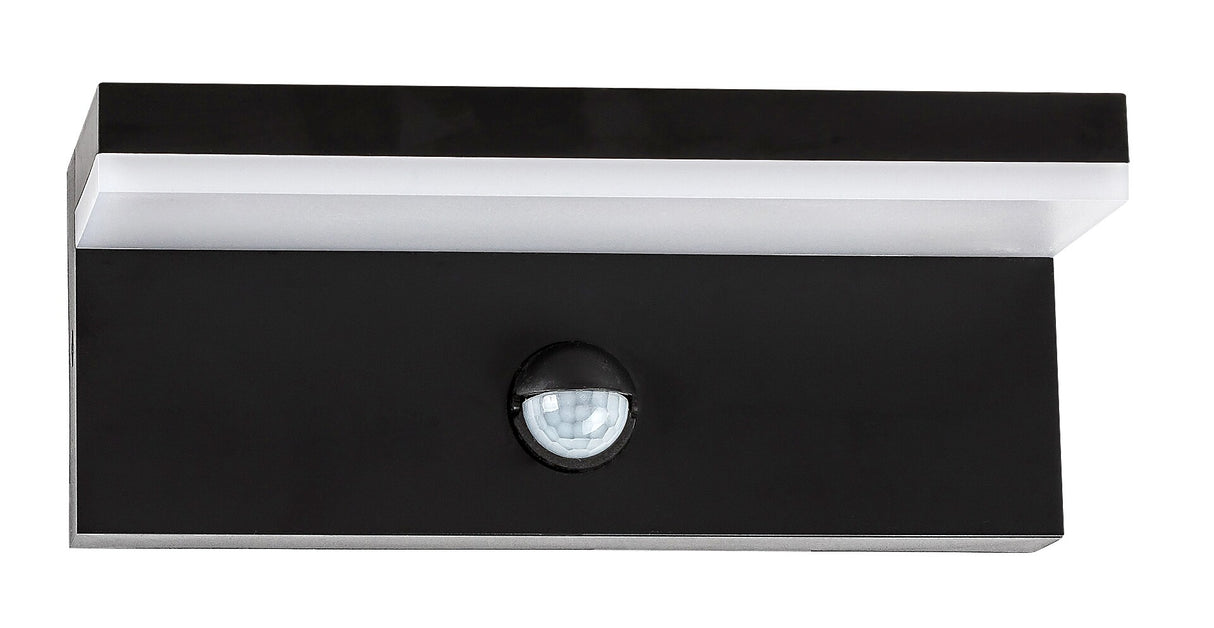 Aplica LED exterior Zaragoza, negru, 9W, 800lm, 2700K, 4000K, 6500K, IP54, Rabalux, 77115