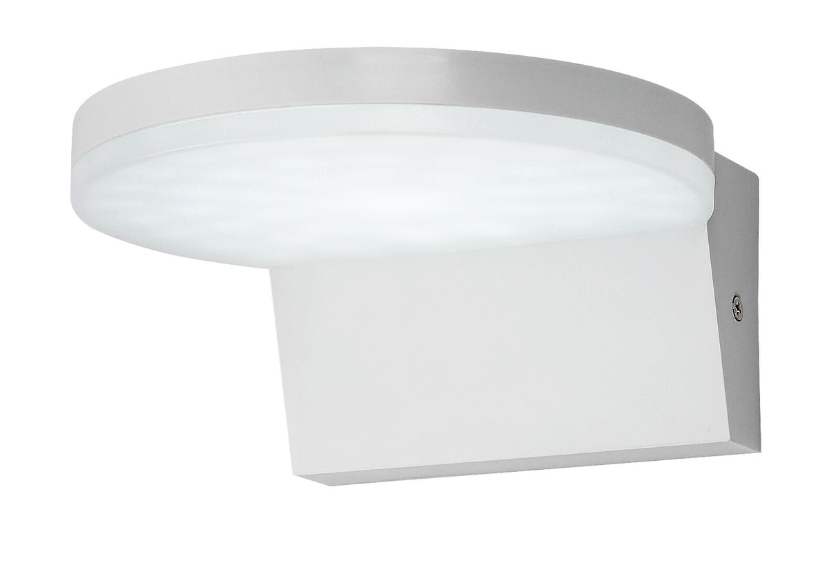 Aplica LED exterior Batida, alb, 9W, 950lm, 2700K, 4000K, 6500K, IP54, Rabalux, 77118