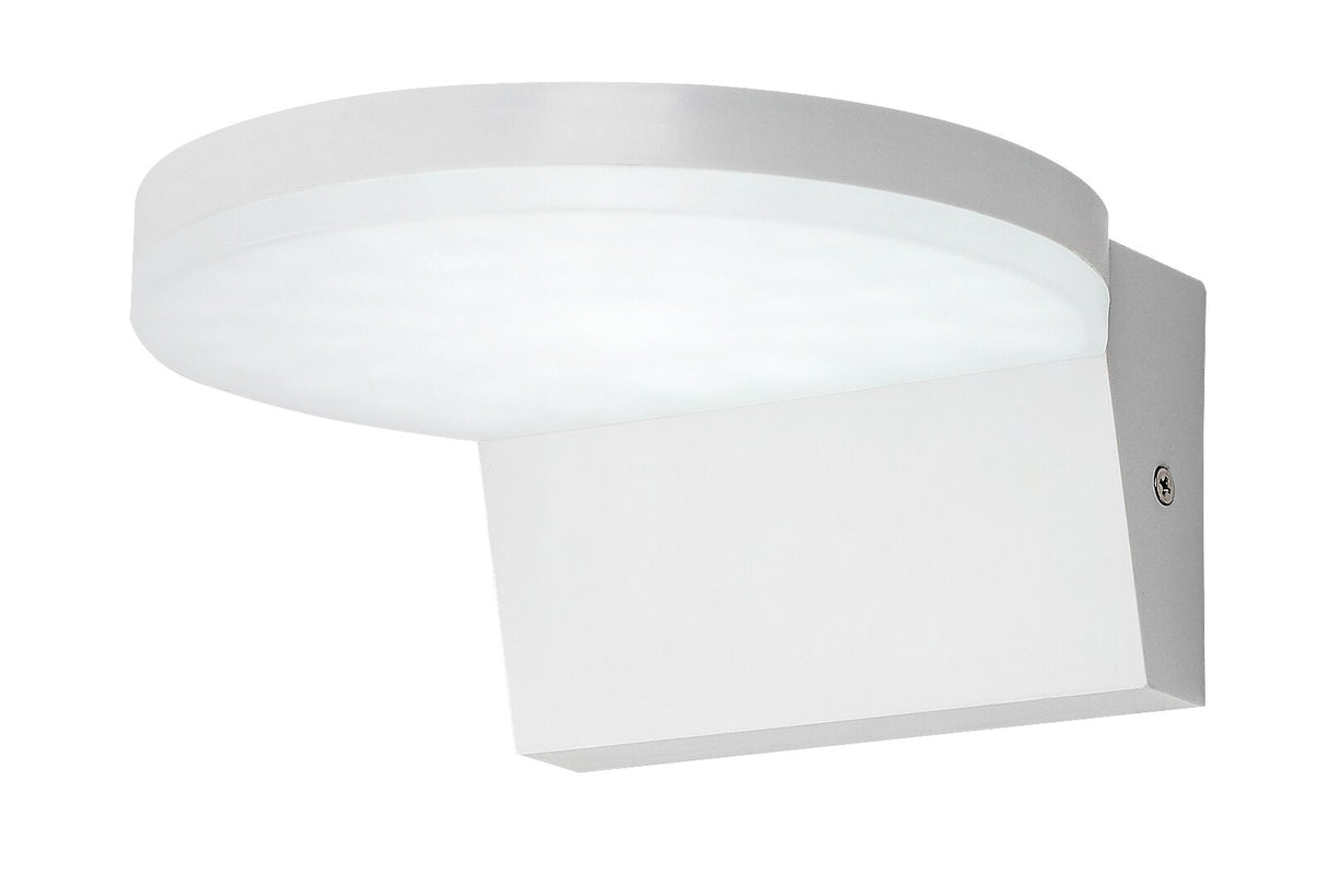 Aplica LED exterior Batida, alb, 9W, 950lm, 2700K, 4000K, 6500K, IP54, Rabalux, 77118