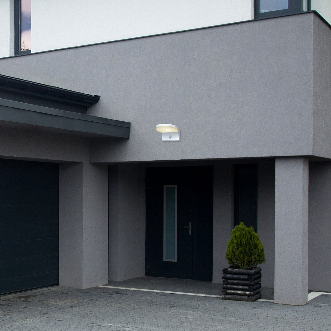 Aplica LED exterior Batida, alb, 9W, 950lm, 2700K, 4000K, 6500K, IP54, Rabalux, 77120