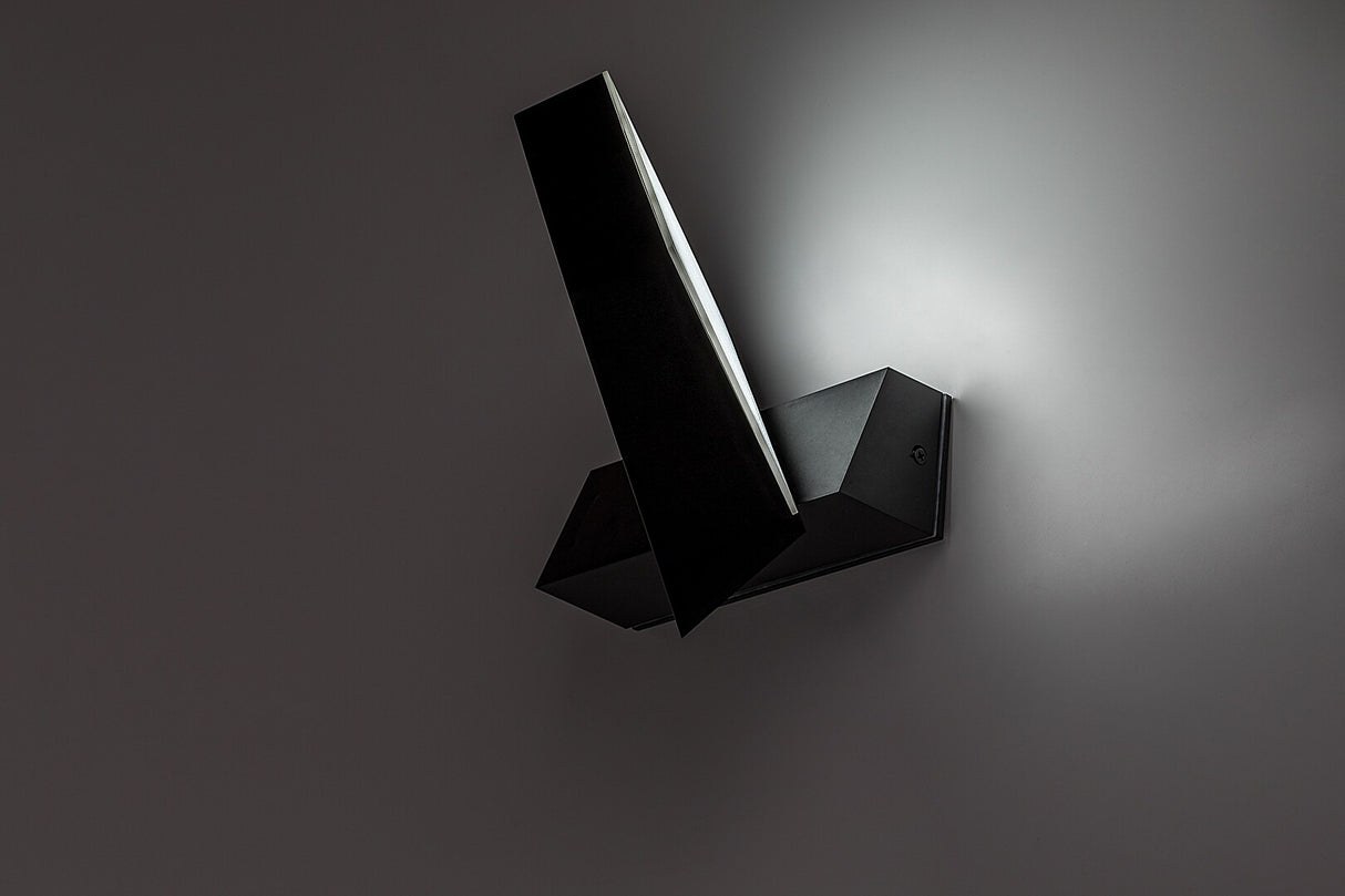 Aplica LED exterior Laxa, negru, 14W, 1400lm, 2700K, 4000K, 6500K, IP54, Rabalux, 77121