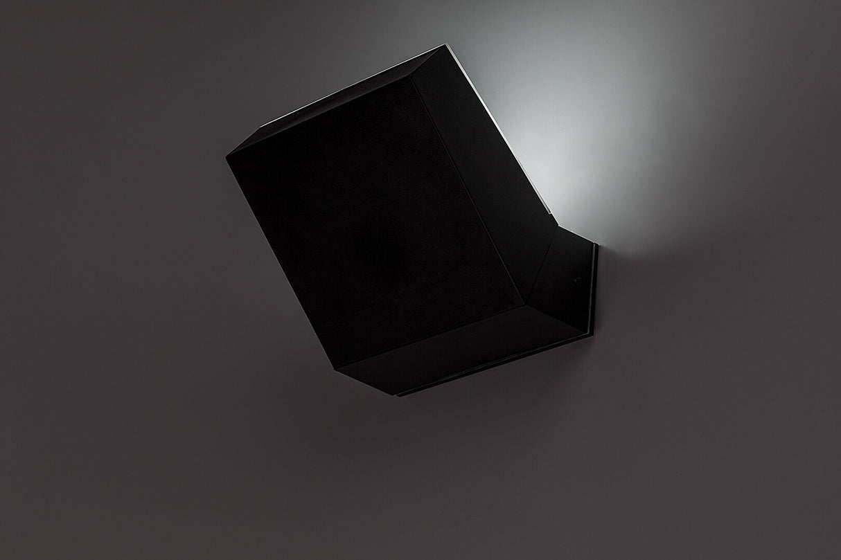 Aplica LED exterior Laxa, negru, 14W, 1400lm, 2700K, 4000K, 6500K, IP54, Rabalux, 77121