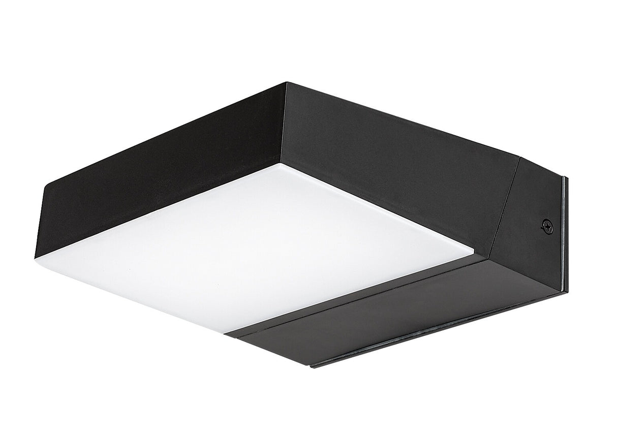 Aplica LED exterior Laxa, negru, 14W, 1400lm, 2700K, 4000K, 6500K, IP54, Rabalux, 77121