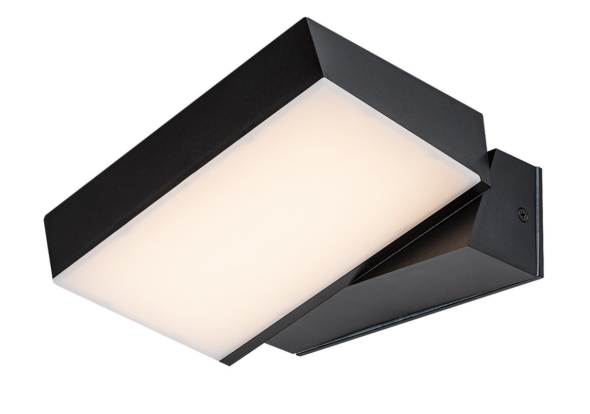Aplica LED exterior Laxa, negru, 14W, 1400lm, 2700K, 4000K, 6500K, IP54, Rabalux, 77121