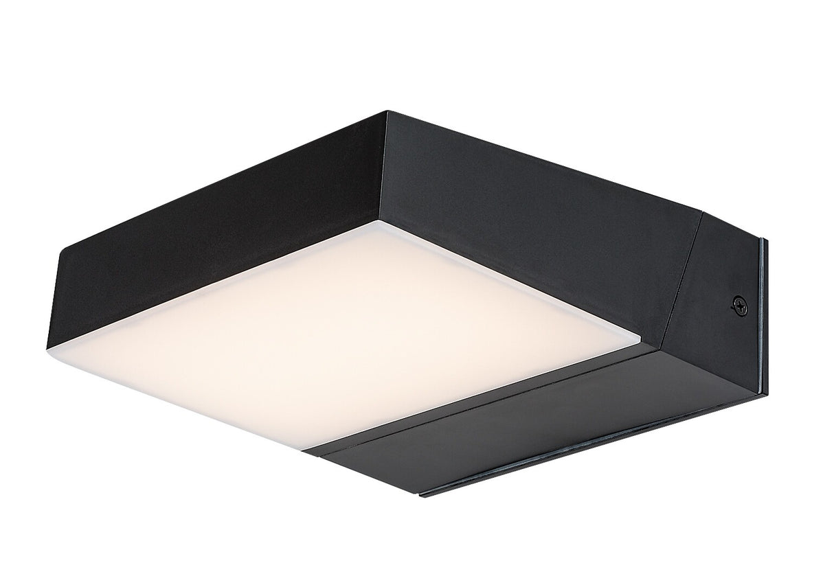 Aplica LED exterior Laxa, negru, 14W, 1400lm, 2700K, 4000K, 6500K, IP54, Rabalux, 77121