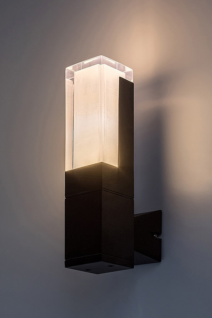 Aplica LED exterior Darvas, negru, 7W, 450lm, 2700K, 4000K, 6000K, IP54, Rabalux, 77126