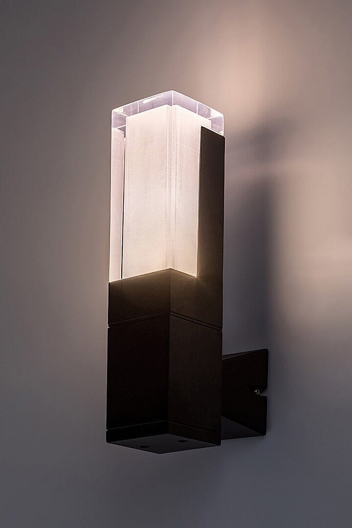 Aplica LED exterior Darvas, negru, 7W, 450lm, 2700K, 4000K, 6000K, IP54, Rabalux, 77126