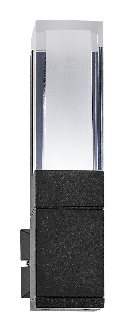 Aplica LED exterior Darvas, negru, 7W, 450lm, 2700K, 4000K, 6000K, IP54, Rabalux, 77126