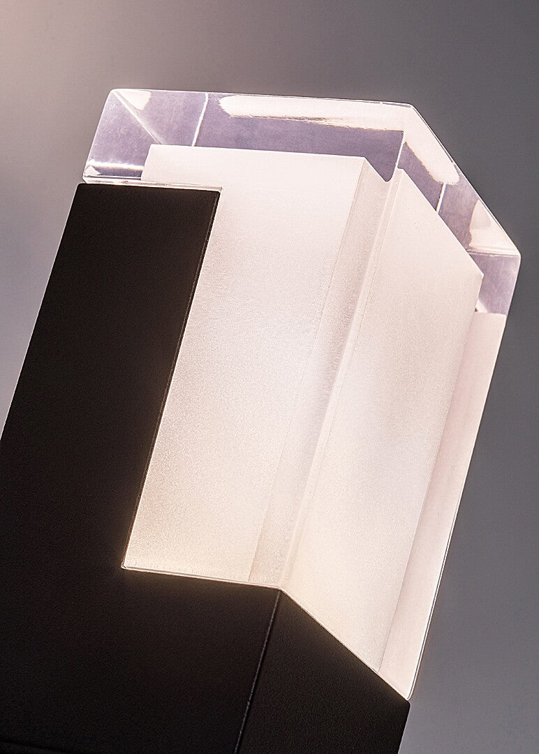 Aplica LED exterior Darvas, negru, 12W, 830lm, 2700K, 4000K, 6000K, IP54, Rabalux, 77127