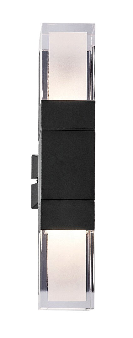 Aplica LED exterior Darvas, negru, 12W, 830lm, 2700K, 4000K, 6000K, IP54, Rabalux, 77127