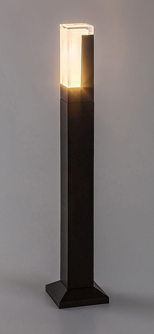 Stalp exterior LED Darvas, negru, 7W, 450lm, 2700K,4000K,6000K, H.60, IP54, Rabalux, 77128