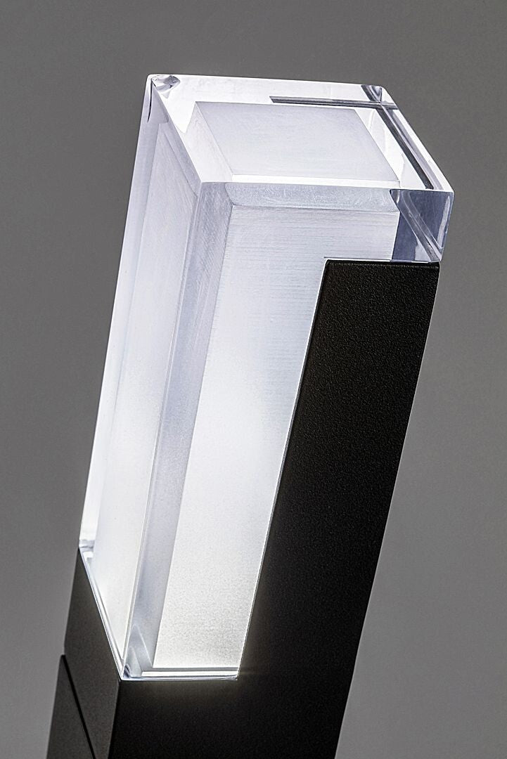 Stalp exterior LED Darvas, negru, 7W, 450lm, 2700K,4000K,6000K, H.60, IP54, Rabalux, 77128