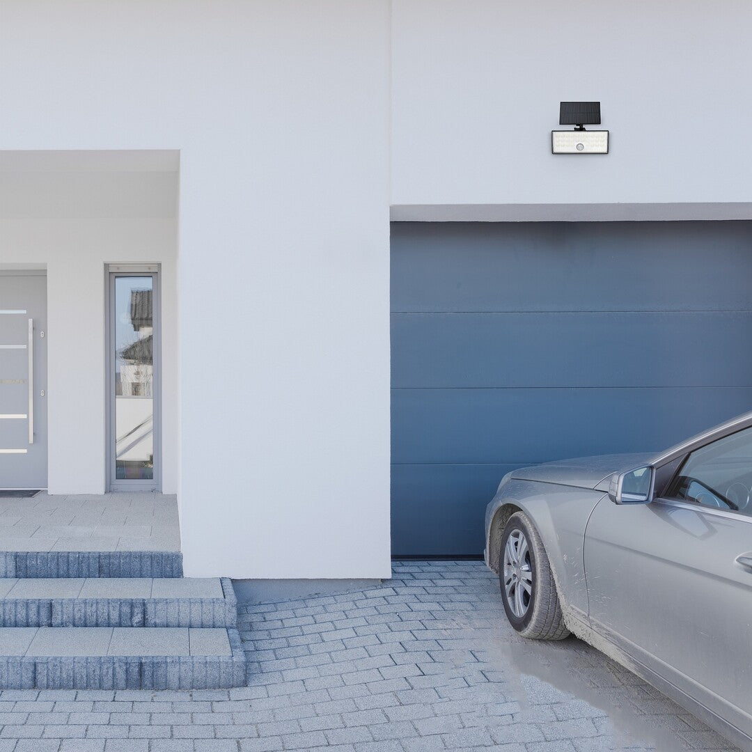 Aplica LED exterior Zavod, negru, 8W, 800lm, 5000K, IP65, Rabalux, 77129