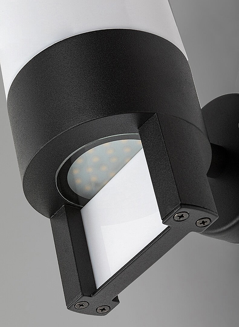 Aplica LED exterior Leitha, negru, 12W, 740lm, 3000K, IP44, Rabalux, 77130