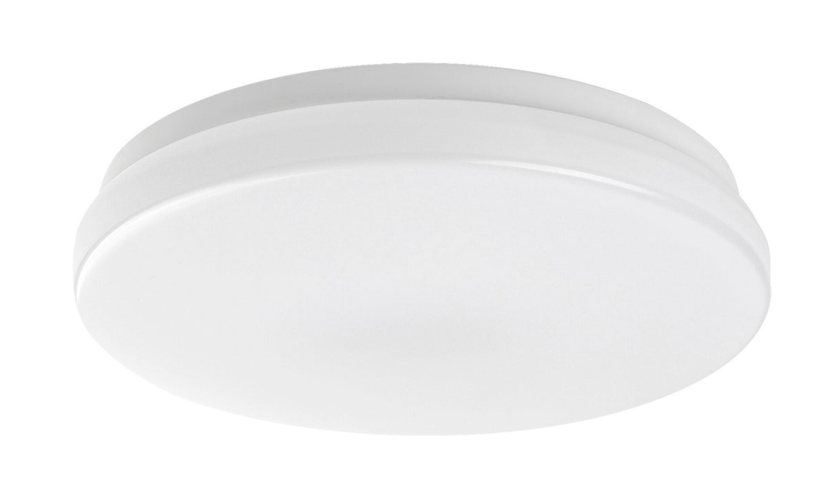 Plafoniera LED exterior Lowar, alb, 12W, 750lm, 3000K, 4000K, 6000K, D.24cm, IP44, Rabalux, 77133