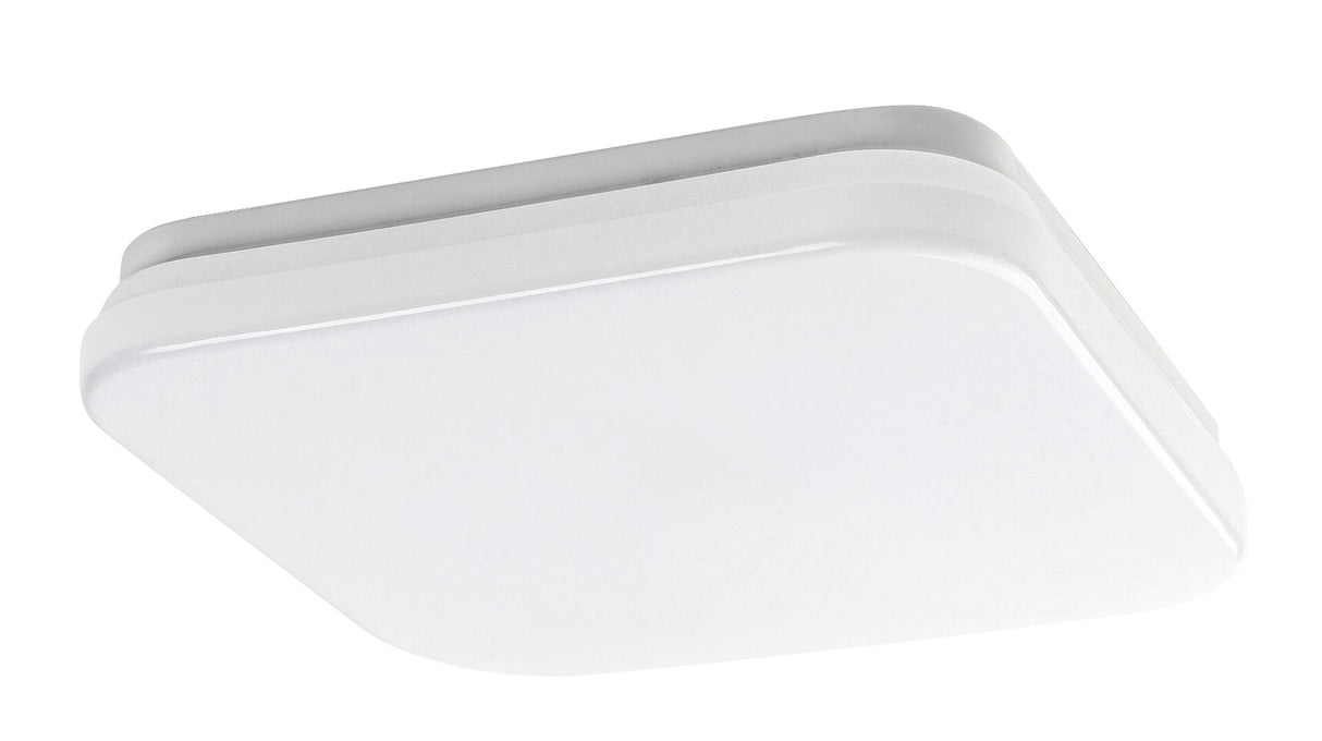 Plafoniera LED exterior Lowar, alb, 12W, 750lm, 3000K, 4000K, 6000K, D.24cm, IP44, Rabalux, 77134