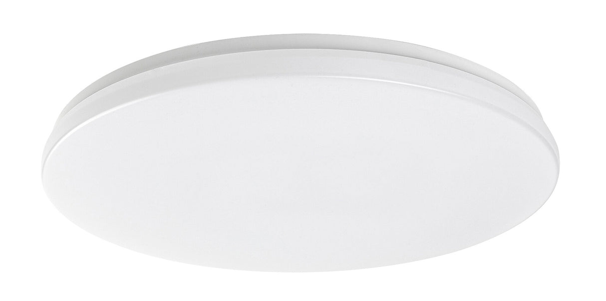 Plafoniera LED exterior Lowar, alb, 36W, 2300lm, 3000K, 4000K, 6000K, D.41cm, IP44, Rabalux, 77135