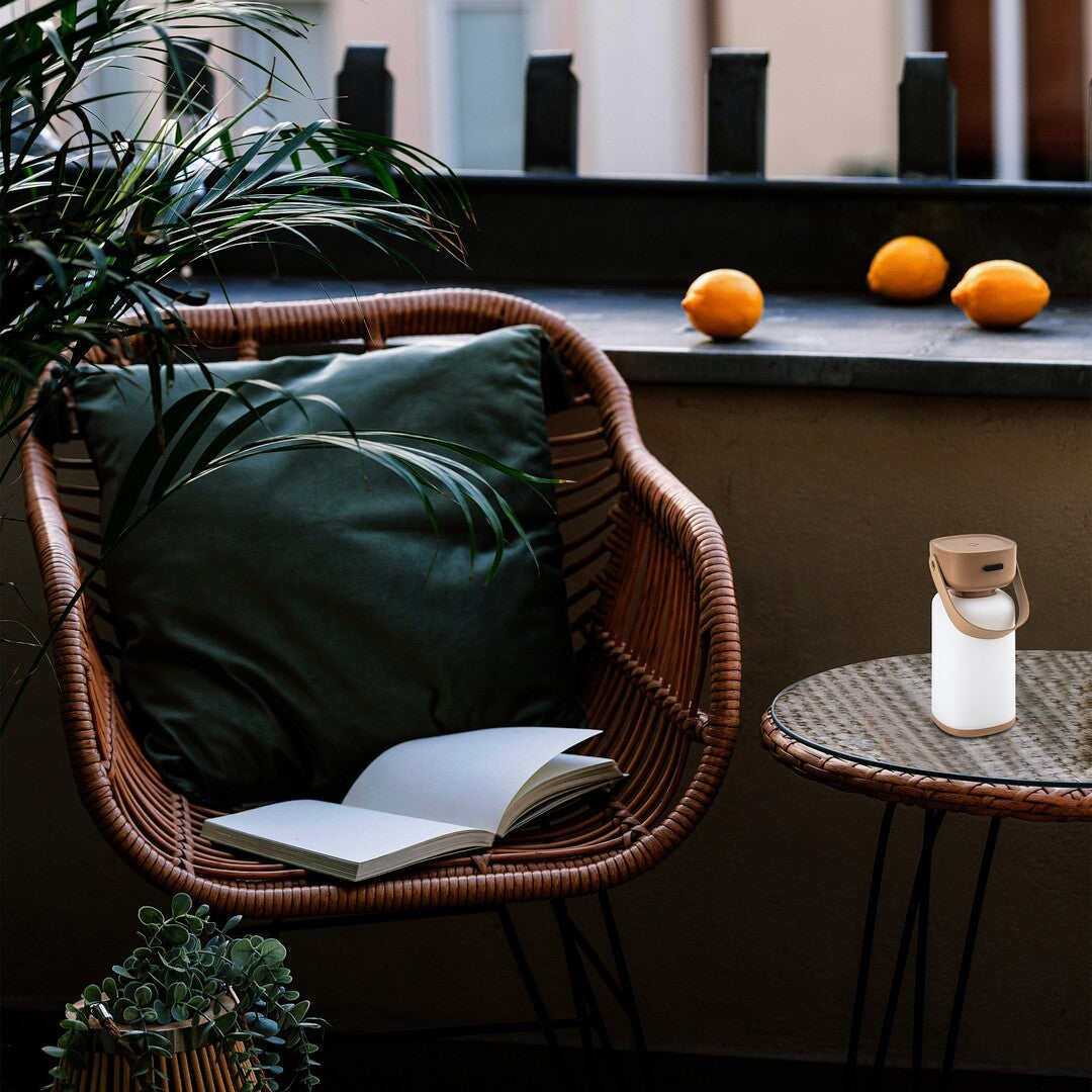 Veioza LED exterior Funes, maro, 3W, 120lm, 2800K, 4000K, 6500K, IP44, Rabalux, 77143